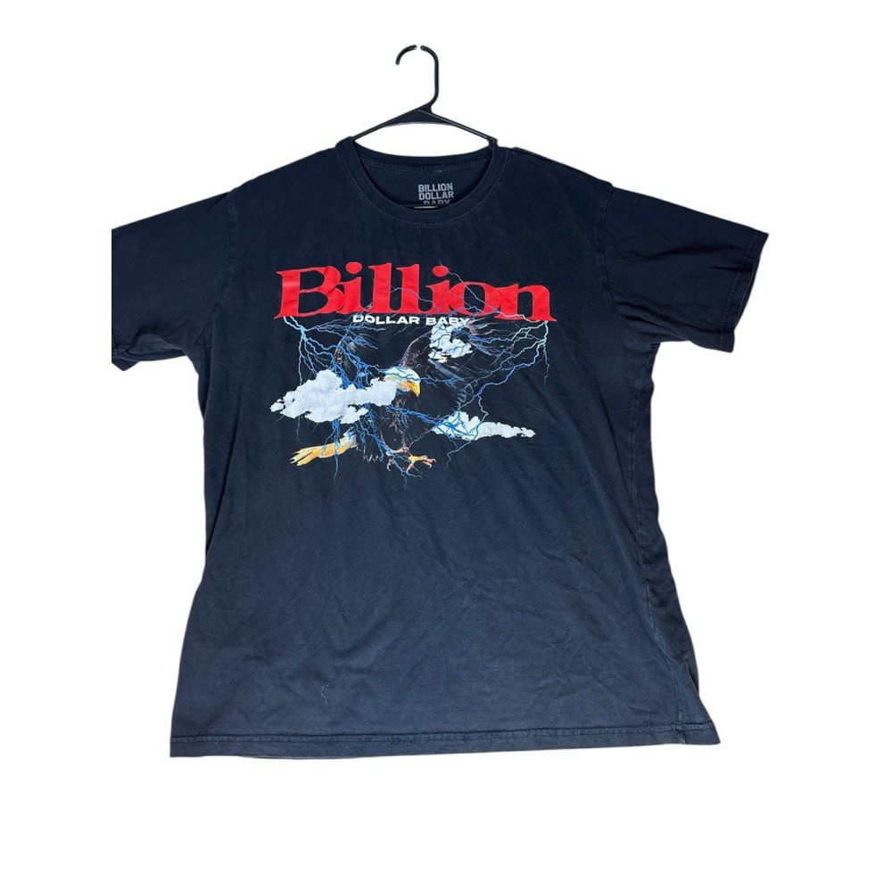 Billion Dollar‎ Baby Streetwear Graphic Band Tee Shirt Men's Large Black